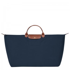Longchamp Le Pliage Original M Travel Bag Navy | 2970413-DG