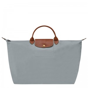 Longchamp Le Pliage Original S Travel Bag Steel | 4856713-XN