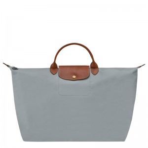 Longchamp Le Pliage Original S Travel Bag Steel | 9728430-JF