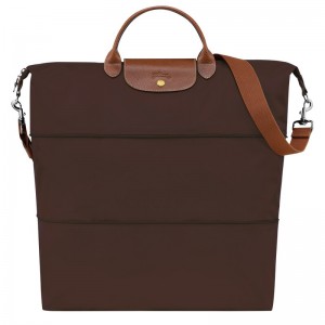 Longchamp Le Pliage Original Travel Bag Expandable Ebony | 9806432-NL