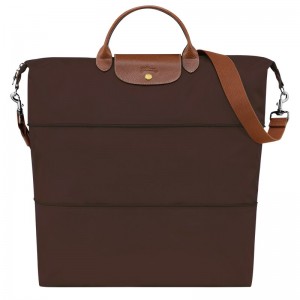 Longchamp Le Pliage Original Travel Bag Expandable Ebony | 6720519-JH