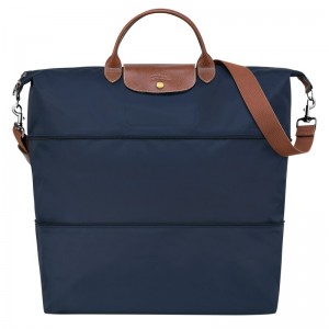 Longchamp Le Pliage Original Travel Bag Expandable Navy | 7562318-NW