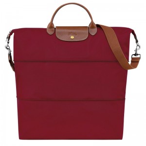 Longchamp Le Pliage Original Travel Bag Expandable Rot | 6708134-CU