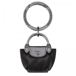 Longchamp Le Pliage Xtra Key Ring Schwarz | 3986745-FI
