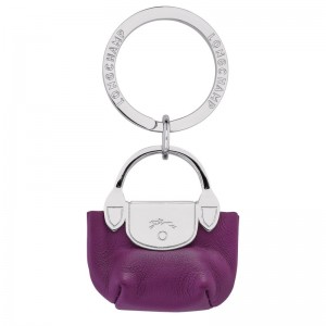 Longchamp Le Pliage Xtra Key Rings Violet | 6079341-HY