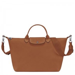 Longchamp Le Pliage Xtra L Handbag Cognac | 6347985-XU