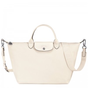 Longchamp Le Pliage Xtra L Handbag Ecru | 1506297-IU