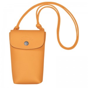 Longchamp Le Pliage Xtra Phone Case With Leather Lace Aprikose | 0215374-UP