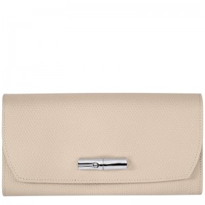 Longchamp Le Roseau Continental Wallet Paper | 4576298-BU