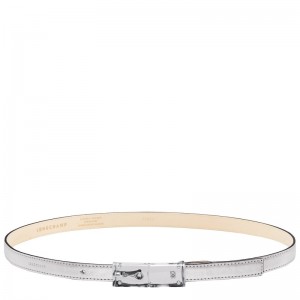 Longchamp Le Roseau Essential Ladies' Belt Silber | 7198356-PD