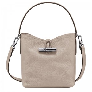 Longchamp Le Roseau Essential Xs Bucket Bag Clay | 5427013-OU