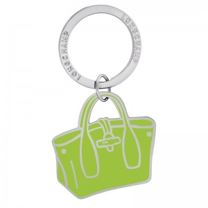 Longchamp Le Roseau Key Rings Grün Hell | 8032569-YG