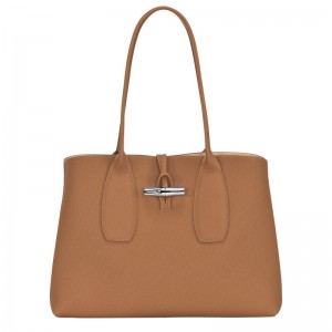 Longchamp Le Roseau L Tote Bag Natural | 2684375-YX