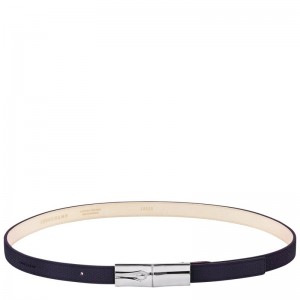 Longchamp Le Roseau Ladies' Belt Bilberry | 1530687-SJ