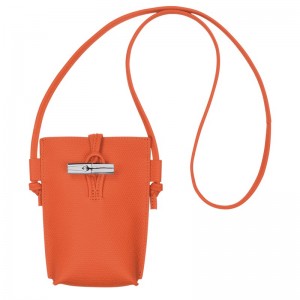 Longchamp Le Roseau Phone Case With Lace Orange | 6394520-DK