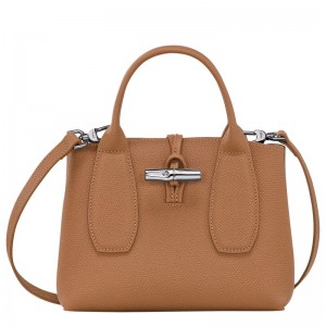 Longchamp Le Roseau S Handbag Natural | 5647019-HF