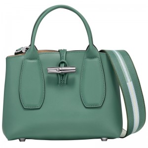 Longchamp Le Roseau S Handbag Sage | 3581670-DR