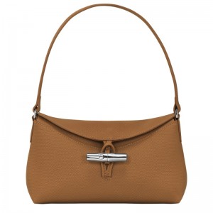 Longchamp Le Roseau S Hobo Bag Natural | 0714392-DB