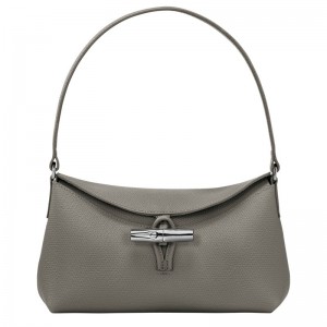 Longchamp Le Roseau S Hobo Bag Turtledove | 5207416-VK