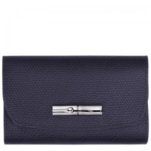 Longchamp Le Roseau Wallet Bilberry | 8293061-YV