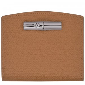 Longchamp Le Roseau Wallet Natural | 7593248-VB