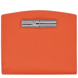 Longchamp Le Roseau Wallet Orange | 1089457-JQ