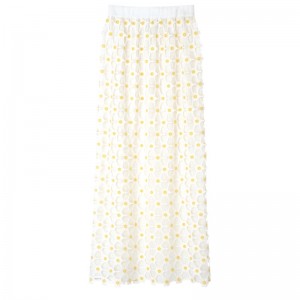 Longchamp Long Skirt Weiß | 0415896-BQ