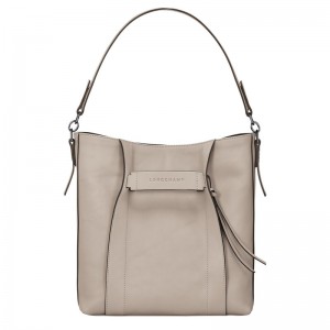 Longchamp Longchamp 3d M Hobo Bag Clay | 9384105-QI