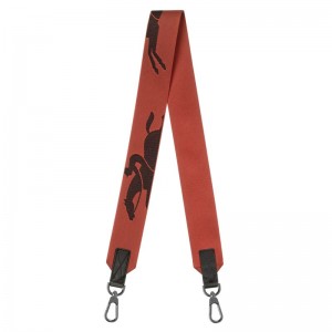 Longchamp Longchamp 3d Shoulder Strap Tomato | 6120597-IP