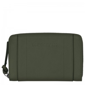 Longchamp Longchamp 3d Wallet Khaki | 5092387-YE
