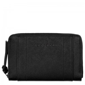 Longchamp Longchamp 3d Wallet Schwarz | 1056837-BV