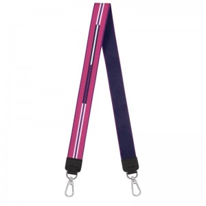 Longchamp Longchamp Rayures Shoulder Strap Violet | 6738429-RH