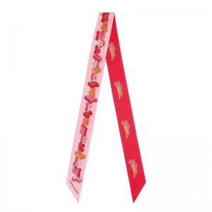 Longchamp Longchamp University Headband Strawberry | 0382146-IH