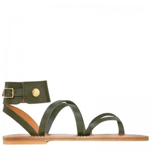 Longchamp Longchamp X K.Jacques Sandals Forest | 8130926-OI