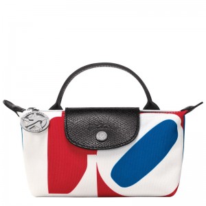 Longchamp Longchamp X Robert Indiana Pouch Weiß | 2476380-CQ