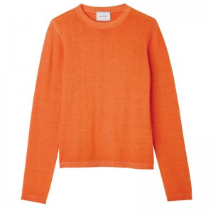 Longchamp Sweater Orange | 3469017-IK