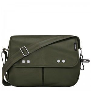 Longchamp Très Paris M Crossbody Bag Khaki | 7048529-BU