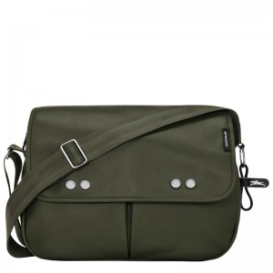 Longchamp Très Paris M Crossbody Bag Khaki | 6574923-LP