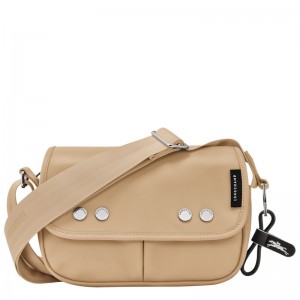 Longchamp Très Paris S Crossbody Bag Beige | 5408129-TJ
