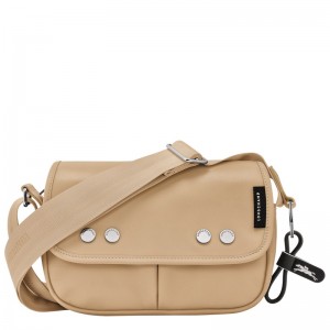 Longchamp Très Paris S Crossbody Bag Beige | 6597413-XR